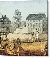 Battle Of Lexington, 1775 #1 Canvas Print