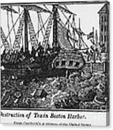 Boston Tea Party, 1773 #1 Canvas Print