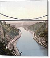 Bristol - England - Clifton Suspension Bridge #1 Canvas Print