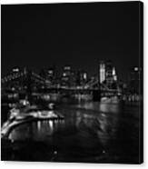 Brooklyn Bridge - New York #1 Canvas Print