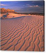Gypsum Dunes Guadalupe Mountains #1 Canvas Print