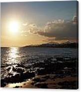Lanzarote Sunset Canvas Print