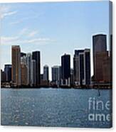 Miami Skyline #1 Canvas Print