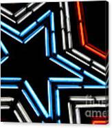 Neon Star #1 Canvas Print