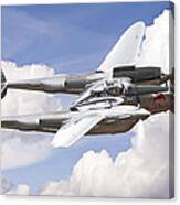 P-38 Lightning #1 Canvas Print