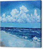 Sea And Sky Canvas Print