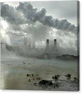 Svartsengi Geothermal Power Plant #1 Canvas Print