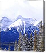 Winter Mountains 2 Canvas Print