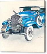 1930 Cadillac Canvas Print