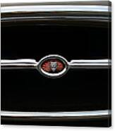 1973 Jaguar Type E Emblem Canvas Print