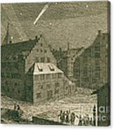 Comet, Einsiedeln Monastery, 1742 #2 Canvas Print
