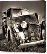 Old Truck At Bodie #2 Canvas Print