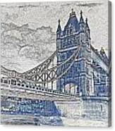 Tower Bridge Art #2 Canvas Print
