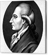 Johann Wolfgang Von Goethe, German #3 Canvas Print
