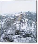 Bozouls Winter #4 Canvas Print