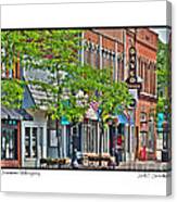 Downtown Willoughby #4 Canvas Print