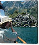 4 Safari Rose Emerald Bay Lake Tahoe Canvas Print
