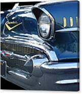 57 Chevy Bel Air Hardtop Front Canvas Print