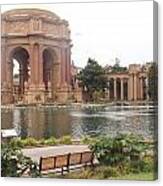 A View Of Palace Of Fine Arts Theatre San Francisco No One Canvas Print