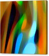 Abstract Garden Light Canvas Print