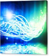 Abstract Lighting Effect Canvas Print