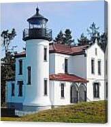 Admiralty Head Lighthouse Canvas Print