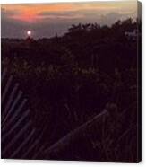 Another Sunset. #lbi #sunset #beach Canvas Print