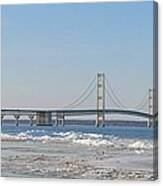 April At Mackinac Canvas Print