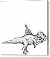 Archaeoceratops - Dinosaur Canvas Print