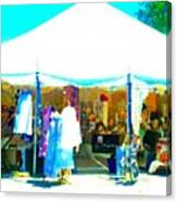At The Antique Show #abstract #android Canvas Print