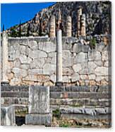 Athenian Stoa - Delphi Canvas Print