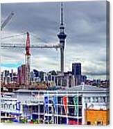 Auckland Skyline Panorama Canvas Print