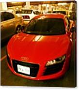 Audi #r8, Loving The Color Canvas Print