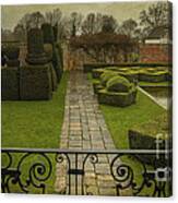 Avebury Manor Topiary Canvas Print