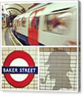 Baker Street Underground Canvas Print