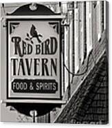 Barhopping At The Red Bird 1 Canvas Print