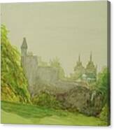Belveder Castle Central Park Ny Canvas Print