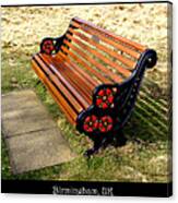 Bench 01 Canvas Print