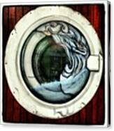 Best Use Of A #porthole #window I've Canvas Print