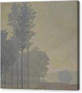 Big Meadow Fog Canvas Print