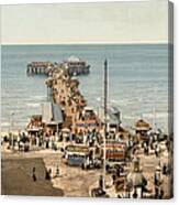 Blackpool - England - From North Pier Canvas Print