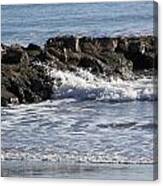 Breakwater Canvas Print