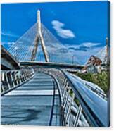 Bridges Meetting Canvas Print