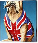 British Bulldog Canvas Print