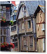 Brittany Buildings Canvas Print