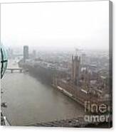 Bubble Over London Canvas Print