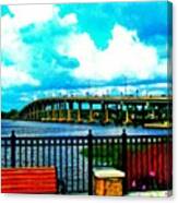 Build A Bridge And Drive Over It.....if Canvas Print