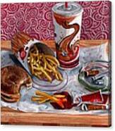 Burger King Value Meal No. 3 Canvas Print