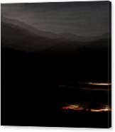 Canoncito At Night Canvas Print