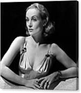 Carole Lombard In Publicity For Vigil Canvas Print